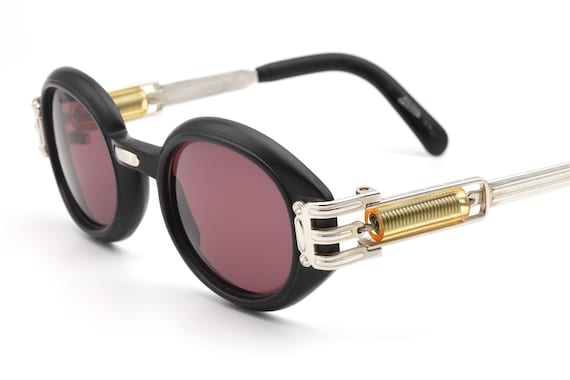 Vintage Jean Paul Gaultier 56 5203 Steampunk Sunglasses With  display picture 1