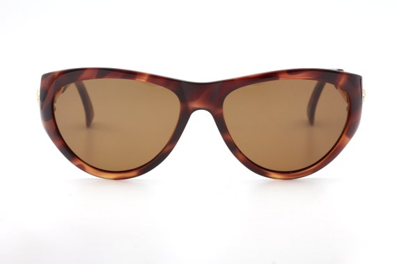 Versace Mod 427 vintage luxury sunglasses / oval … - image 5