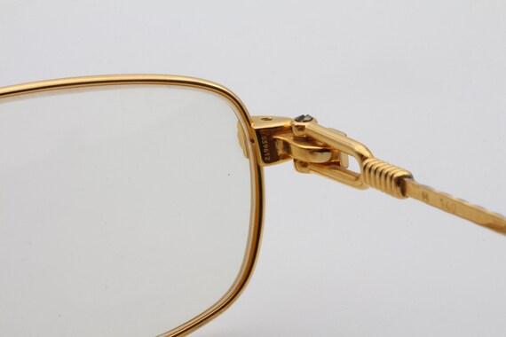 Fred Demi Lune vintage luxury eyeglasses with gol… - image 6