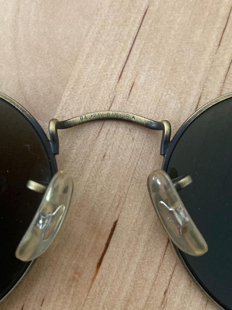 Gafas de sol vintage Ray Ban B&L U.S.A. fabricadas en EE. UU. Años 90 New Old Stock imagen 6