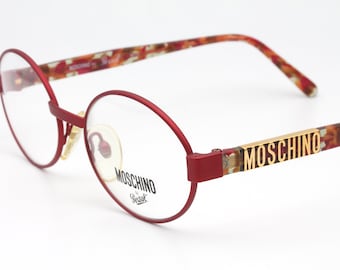 Moschino M 10 vintage eyeglasses made in Italy 80's - new old stock