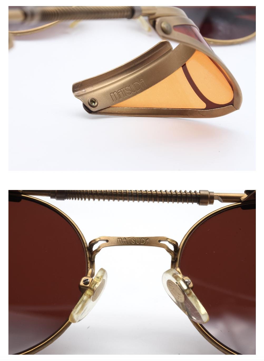 Matsuda 2809 Vintage Sunglasses With Clip Made in Japan 90s - New