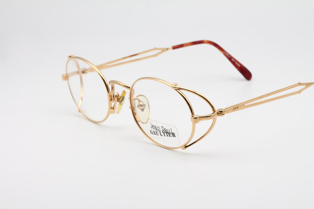 Jean Paul Gaultier 55-3175 Vintage Eyeglasses Made in Japan 90's