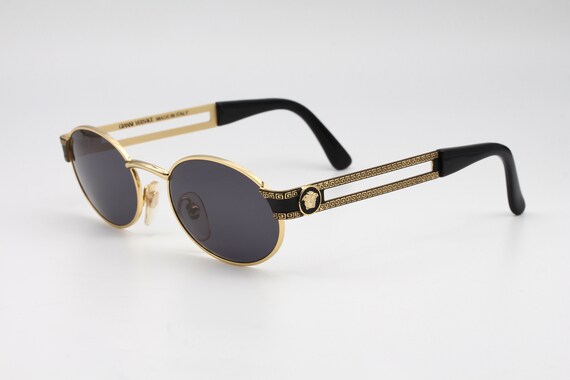 Gianni Versace S.68 Vintage Sunglasses Made in Italy 90's - New