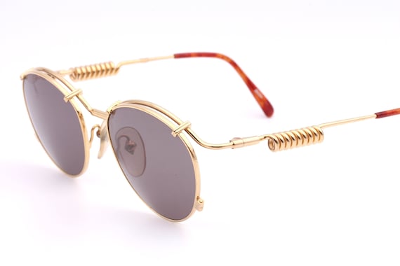 Buy JEAN PAUL GAULTIER 55-2172 Jpg Round Steampunk Vintage Sunglasses  Glasses Frame Occhiali Sunglasses Round Frame Classis Eyewear Frame Online  in India - Etsy