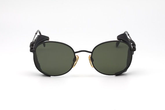 Vintage Armani Sunglasses Mod 656 With Side Shield, Made in 