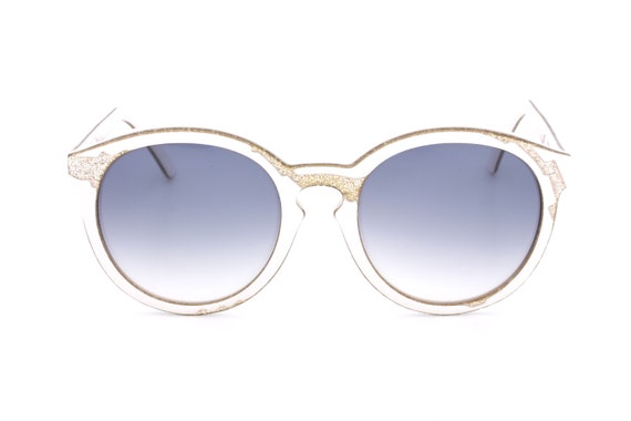 Krizia Mod. K 42 Vintage Sunglasses Hand Made in Italy 80 display picture 3