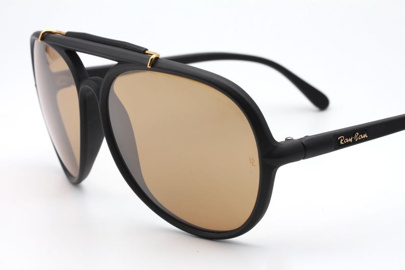 Ray Ban B&L DLX Cats 50-årsjubileums vintage solglasögon tillverkade i Frankrike 90-talet bild 3