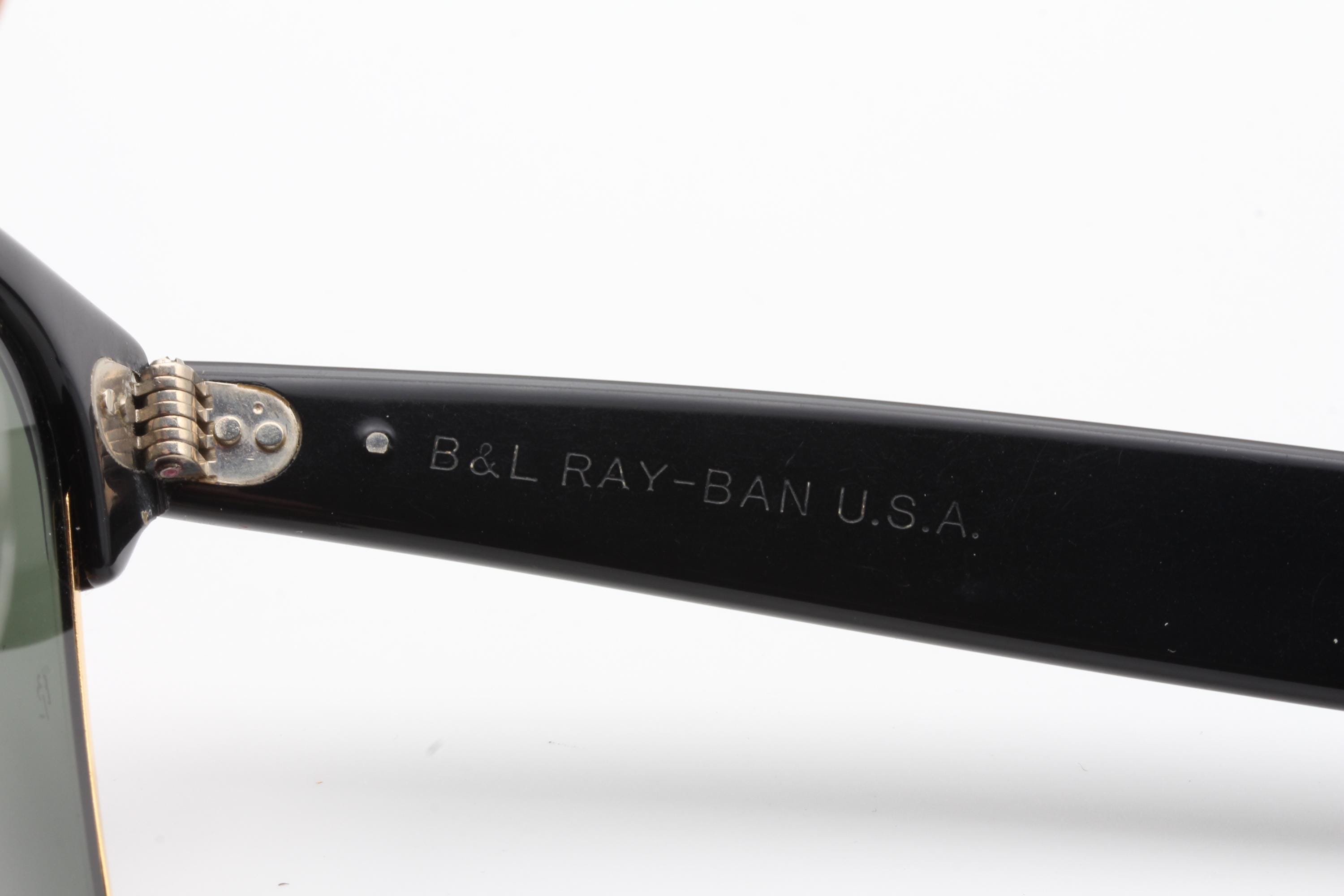Ray Ban B&L Wayfarer Max Vintage Sunglasses Made in USA 90's - New
