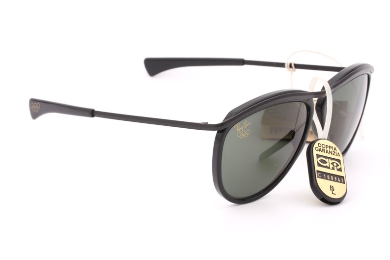 Ray Ban B&L Olympian series Deluxe vintage solglasögon tillverkade i USA 90-talet - nya gamla lager bild 4