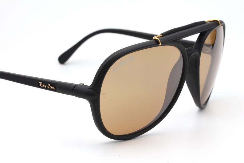 Ray Ban B&L DLX Cats 50-årsjubileums vintage solglasögon tillverkade i Frankrike 90-talet bild 5