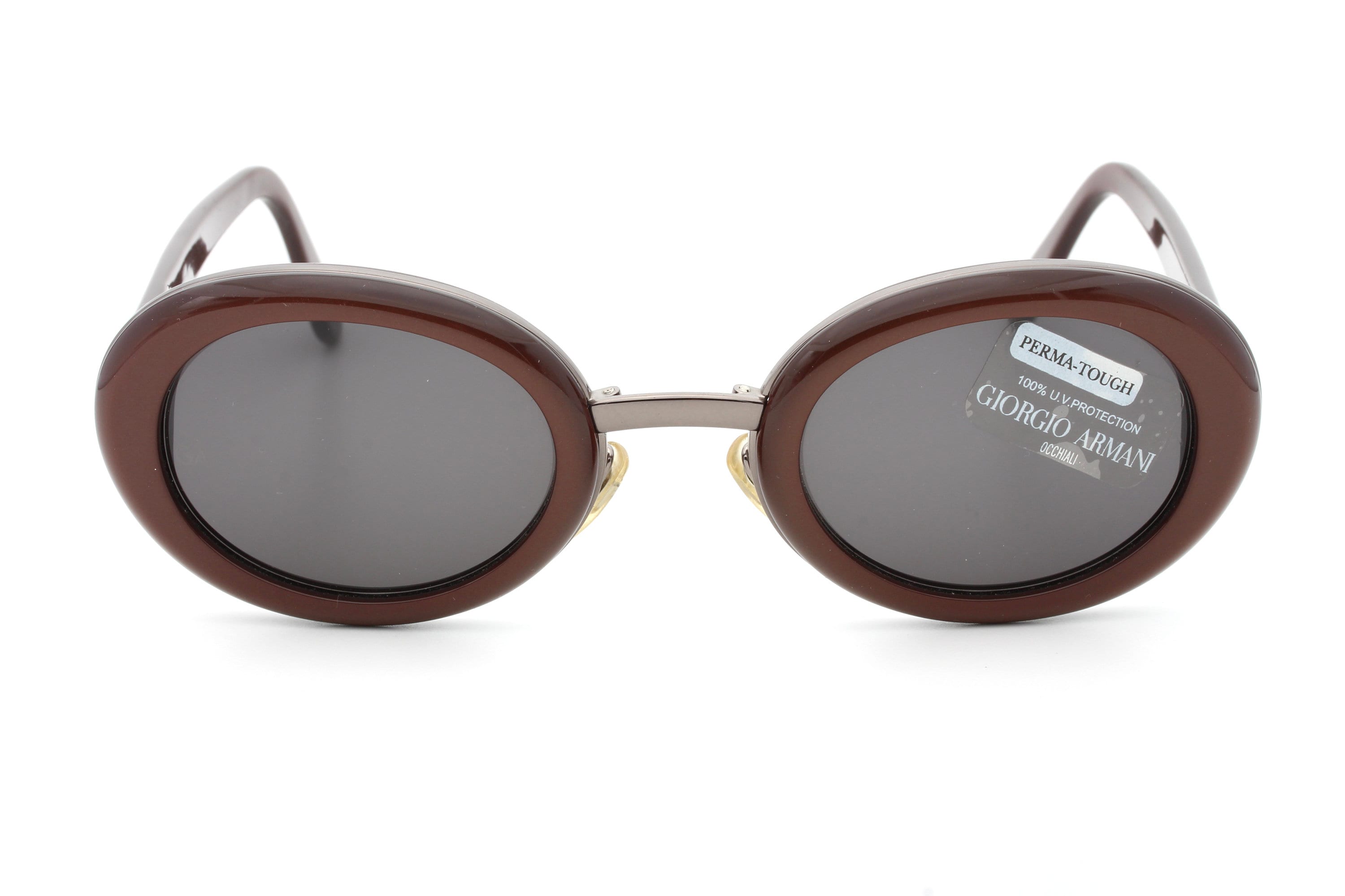 Giorgio Armani : 80s〜90s Sunglasses Giorgio Armani 90s Vintage Oval Sunglasses Made in Italy