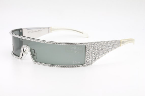 Christian Dior PUNK/S Swarovski vintage sunglasse… - image 4