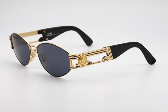 Versace Mod. S75 Vintage Luxury Sunglasses Made in Italy  display picture 1
