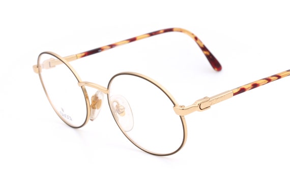 Gucci GG 1321 Luxury Vintage Eyeglasses With Oval Shape With  display picture 1
