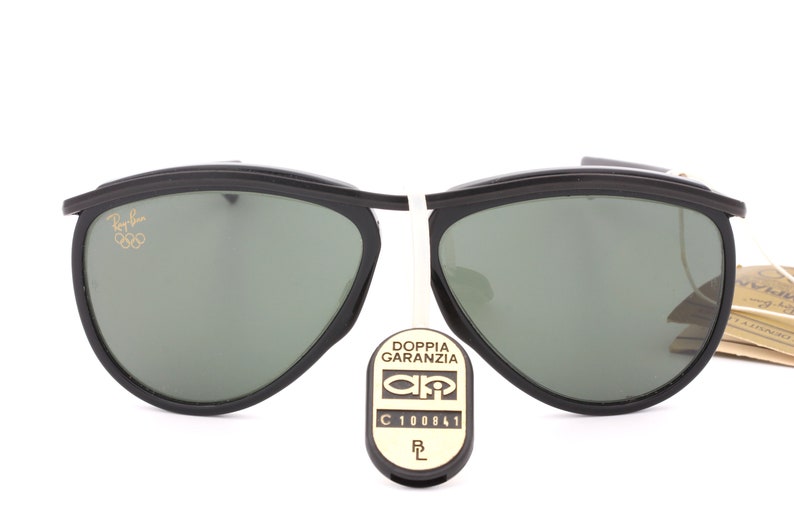 Ray Ban B&L Olympian series Deluxe vintage solglasögon tillverkade i USA 90-talet - nya gamla lager bild 5