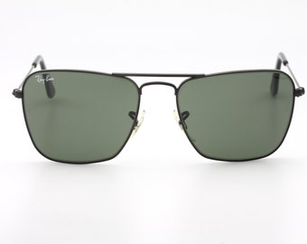 Ray Ban B&L Small Caravan vintage sunglasses / iconic sunglasses made in the USA in the 80s