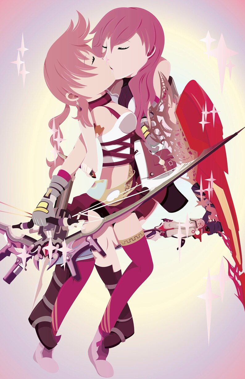 FFXIII Serah and Lightning