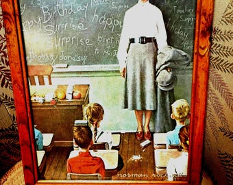 絵画 Norman Rockwell Birthday Happy Birthday By Norman Rockwell | eBay