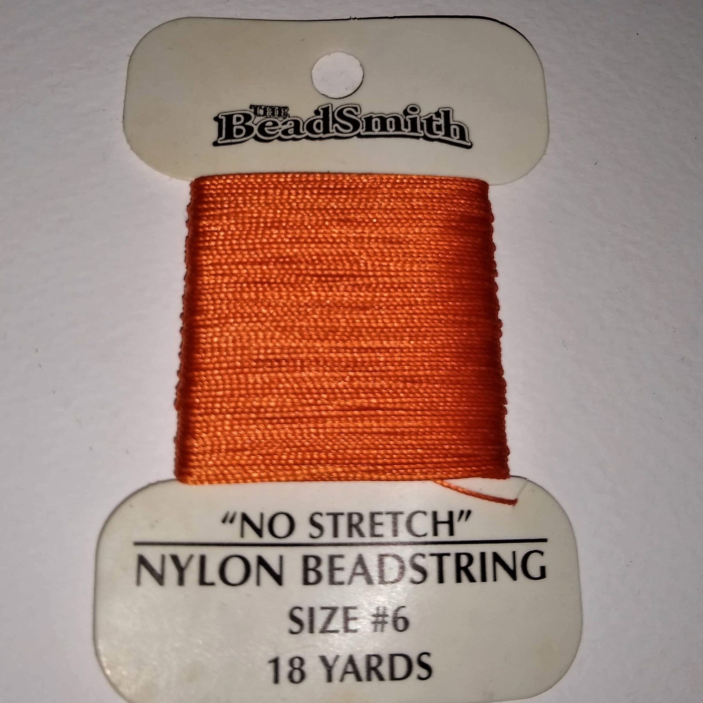 NYMO Size D Beading Thread, 64yd Bobbin 1pc, Lightly Waxed Nylon Bead  Thread DIY Jewelry Beading Supplies 