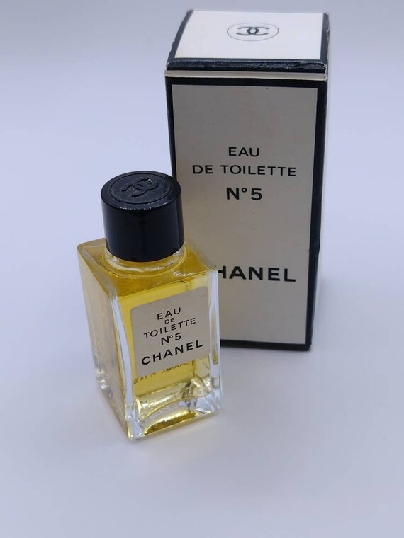 Vintage Chanel Perfume Bottle & Box 50's 60's, Chanel No. 5