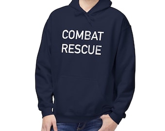 Sweat à capuche Combat Rescue HC-130J | Sweat à capuche Combat King | Sweat à capuche CSAR | Sweat à capuche unisexe en molleton doux et épais