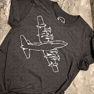 HC-130 Shirt | MC-130 Shirt | C-130 Drawing Shirt | Hercules Plane Shirt | That Others May Live Shirt|  Custom Air Force | Custom USAF Tee