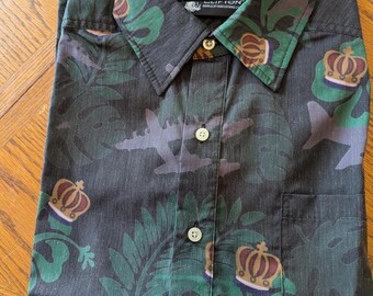 Echantillons de chemise hawaïenne unisexe HC-130J, prêts à être expédiés