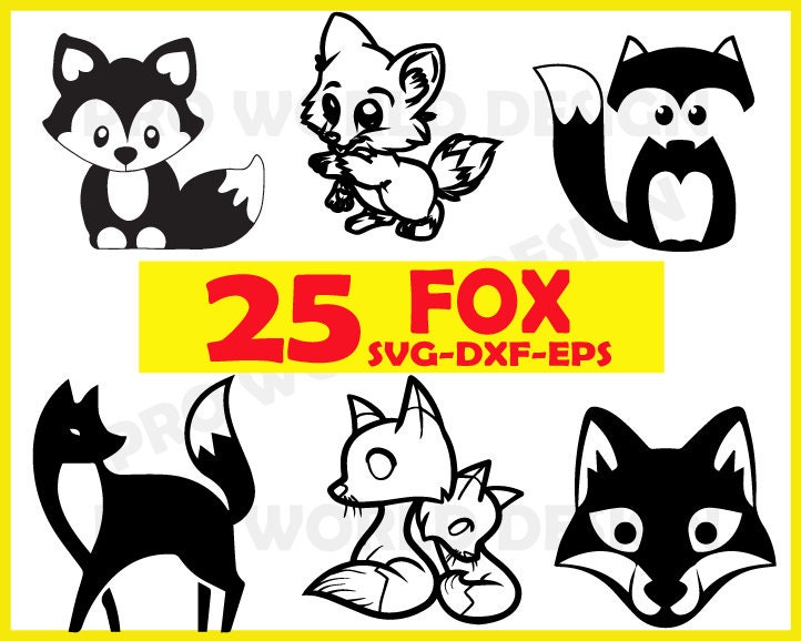 Download Fox Svg Wildlife Cute Fox Svg Fox Head Svg Baby Fox Svg Etsy