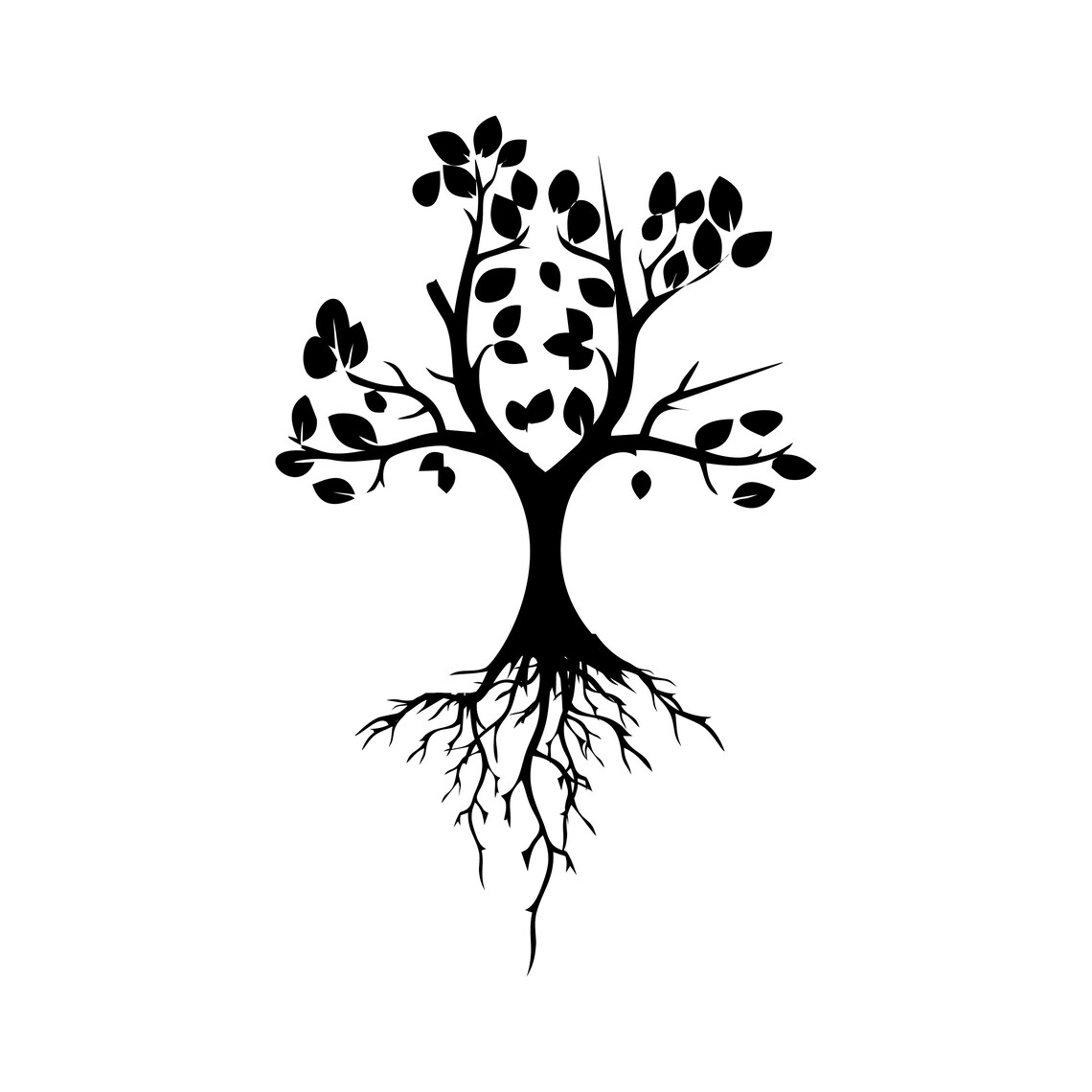 70% OFF 39 Tree With Roots SVG / Roots Svg / Family Tree ...