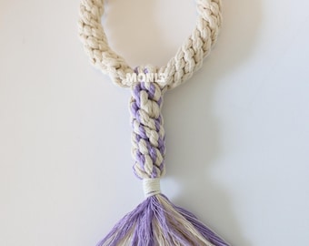 Handmade Macrame Puppy Rope Toys, Small dog Toys , Tug Toys for Puppy, Dog Chew Toys ,String toys, Rope Toys, Puppy Toys