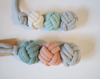 Ice Cream Dog Rope Ball Toys, Handmade dog toys, Tug war toys for small dogs, Gift for puppies, Earth favorite pet's toy.
