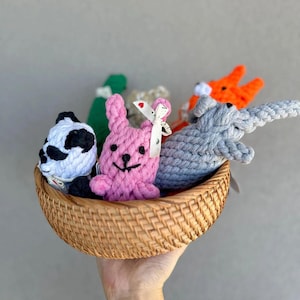 Wildpawz Rope Toys for Pets, Dog Chew Toys, Cat Toys, Soft and Non-Toxic Pet Toys, Rope Toys, Toy for big dogs, Sustainable toys, Pet gift