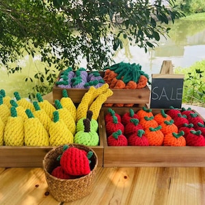 Dog Fruit Rope Toys For Puppies and Cats, Soft Chew Rope Toys, and Colorful Toys For Pets, Christmas Gifts For Pets