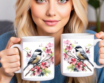 Best seller coffee Mug 11oz, Coffee Mug with Color Inside ,Tee Mug 15oz. New Coffee Mug 2024,Bird Mug