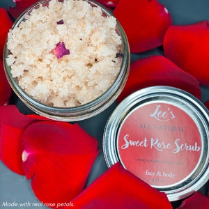 Sweet Rose Scrub