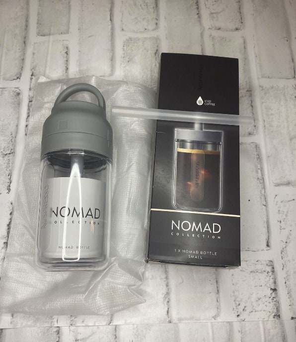 Nespresso Nomad Bottle Size Small S Cold Iced Coffee With Straw