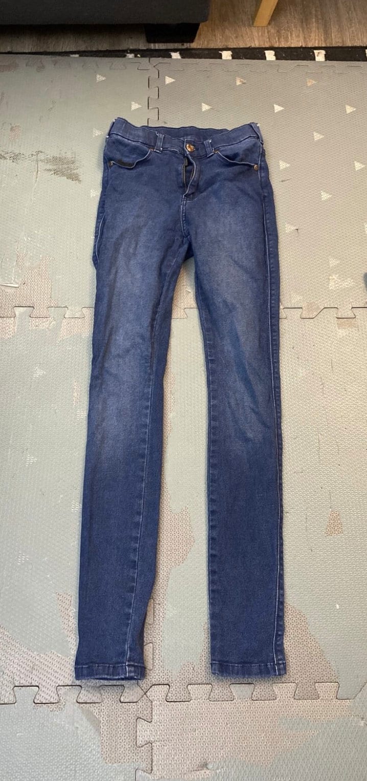 Dr Denim Jeansmakers Blue Skinny Jeans Zipper Pockets Stretch | Etsy