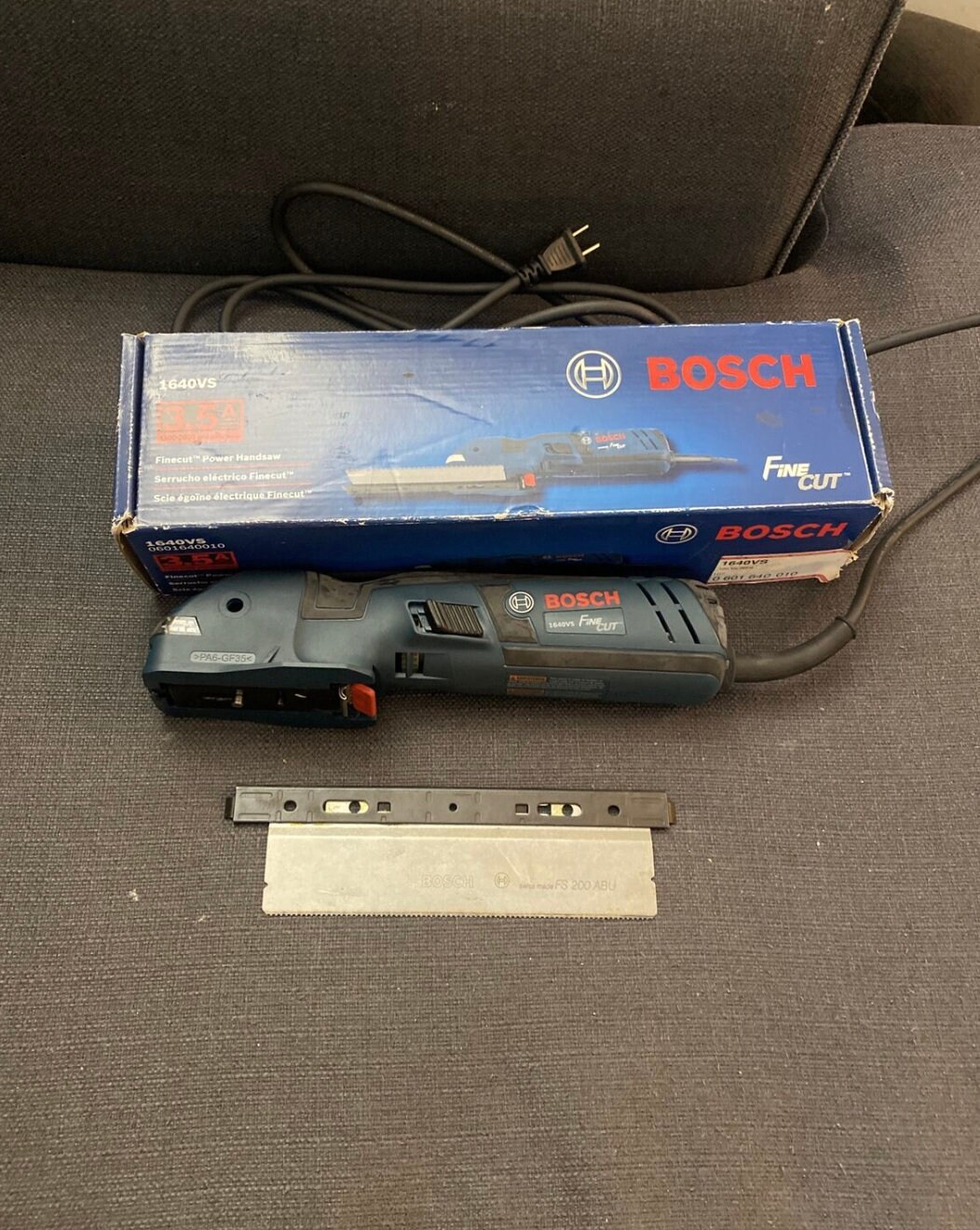 Bosch 1640VS Fine Cut Variable Speed Handsaw Manual 1 Blade Box EUC Etsy