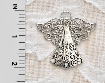 Angel Pendant / Very Pretty! / Christmas Ornament / Gift Tag / Angel Gift