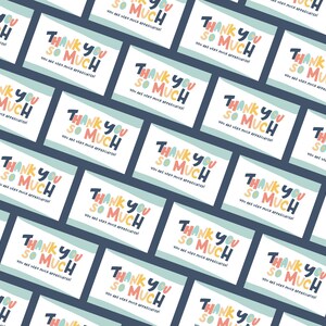Bedankkaarten - Briefpapier - A6 Bedankkaarten