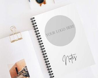 Personalised Logo Notebook - Lined pages A5