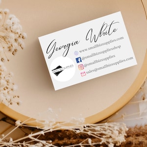 Cartes de visite - Cartes de visite personnalisées avec logo - Cartes de visite recto