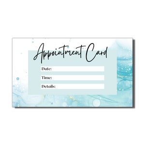 Tarjeta de cita - Business Tarjetas de cita - Tarjetas de visita