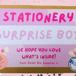 Stationery Lover Surprise Box - Stationery Gift - Stationery Gift Box