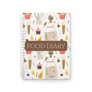 Daily Food Tracker - Daily Food Journal Diary