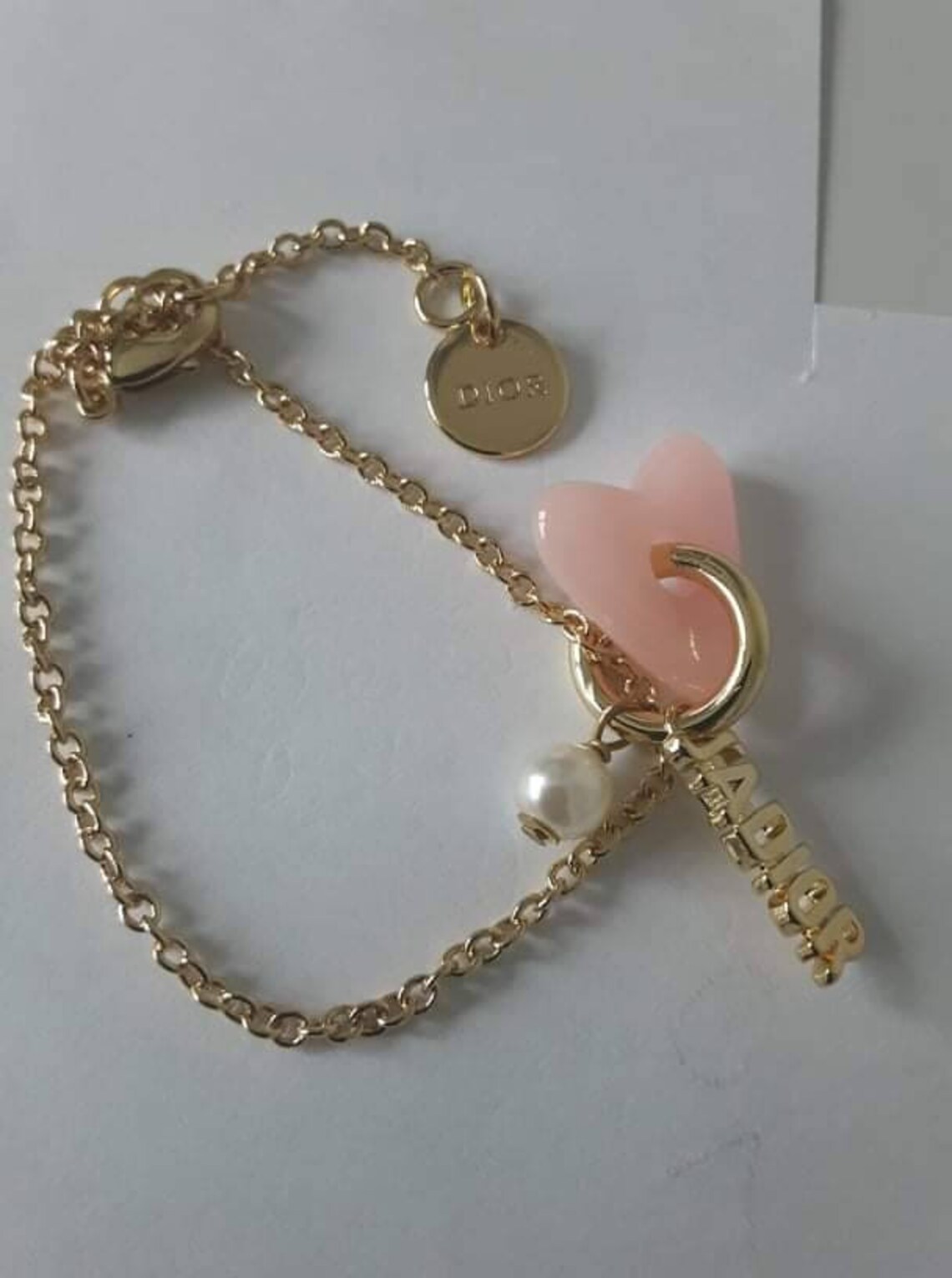 Christian Dior Jadior Charm Bracelet Authentic. Not for Uk Etsy