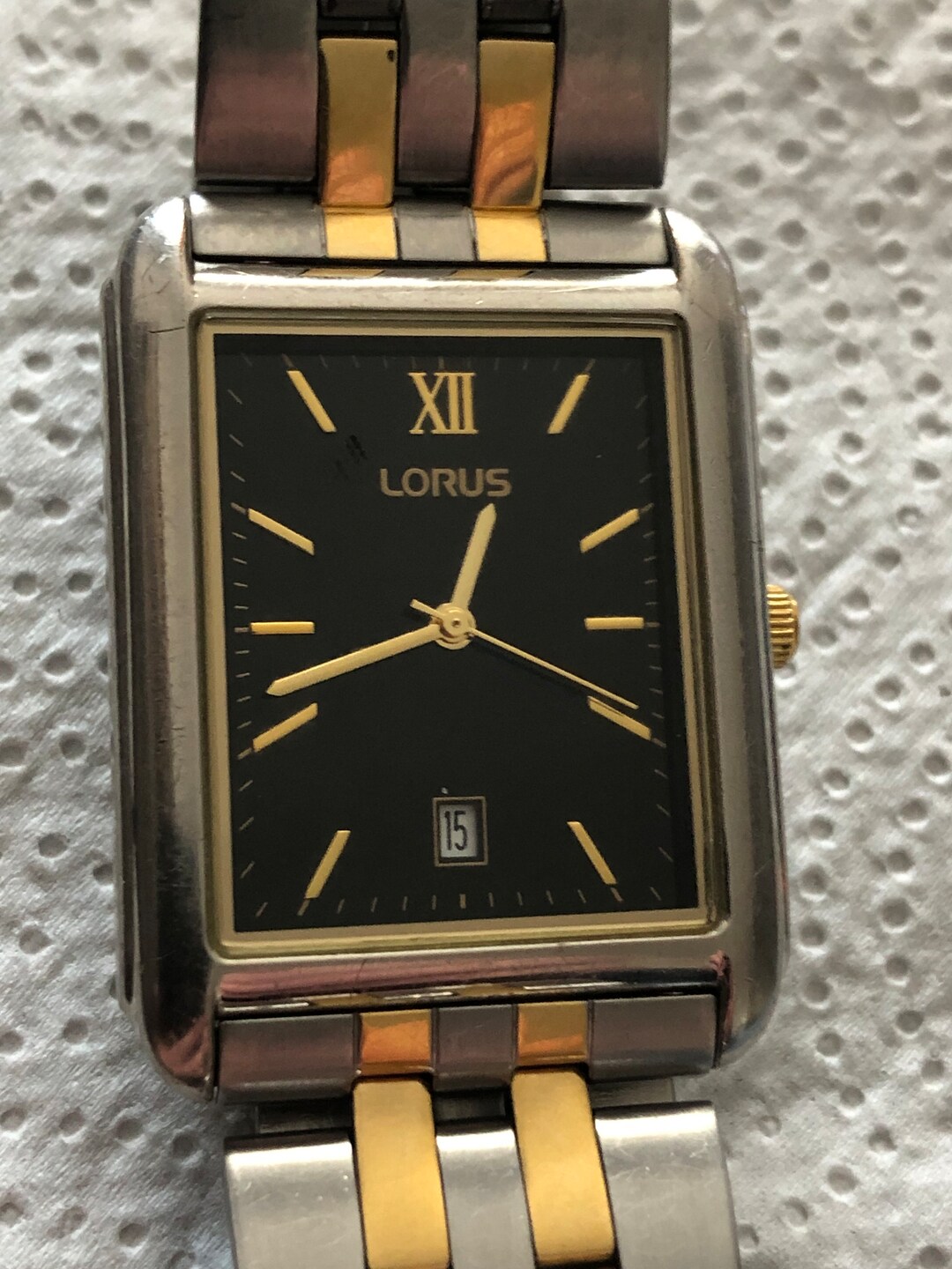 Gents LORUS Wrist Watch With Date Window Etsy