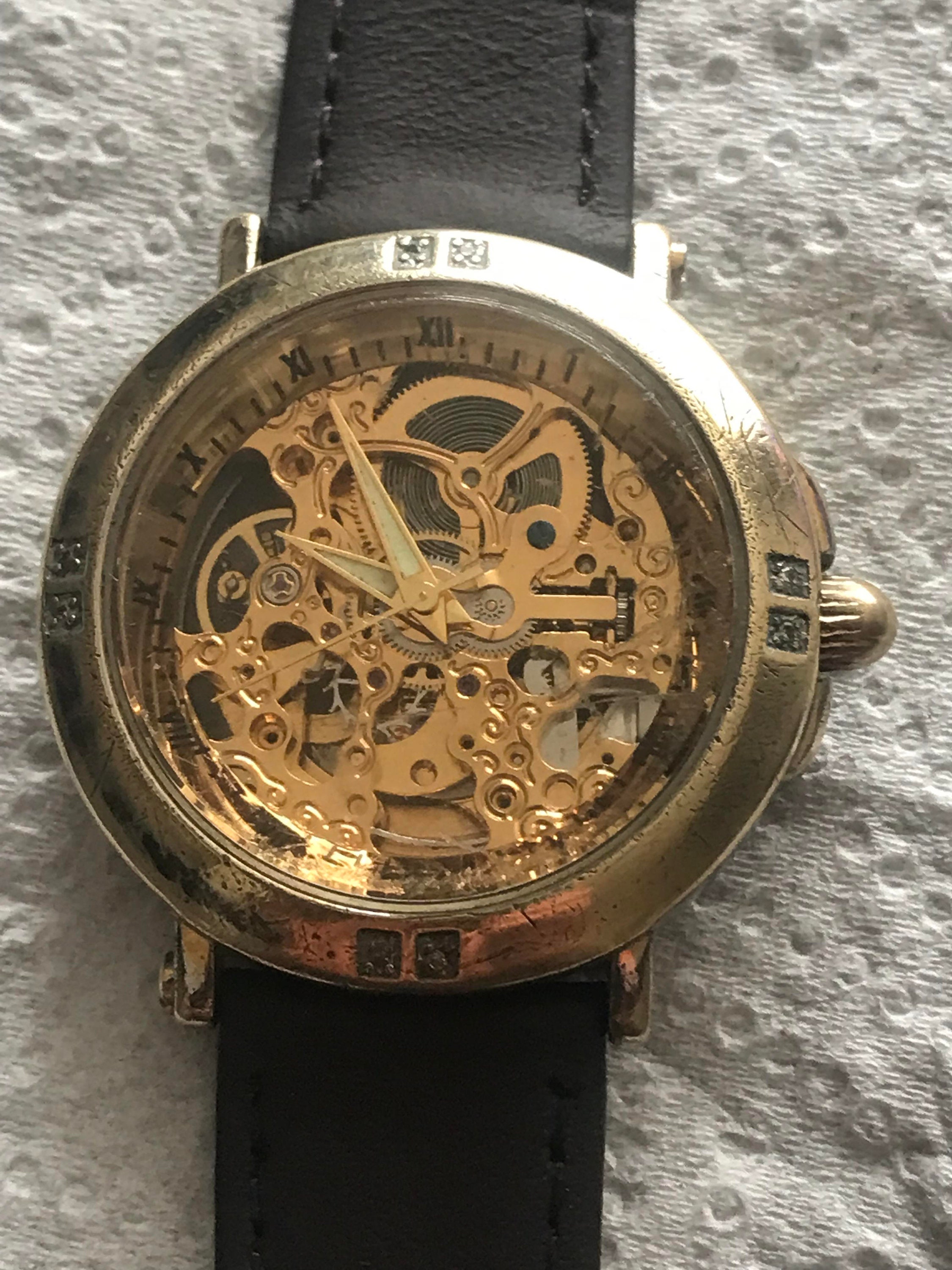 Sekonda outlet skeleton watch