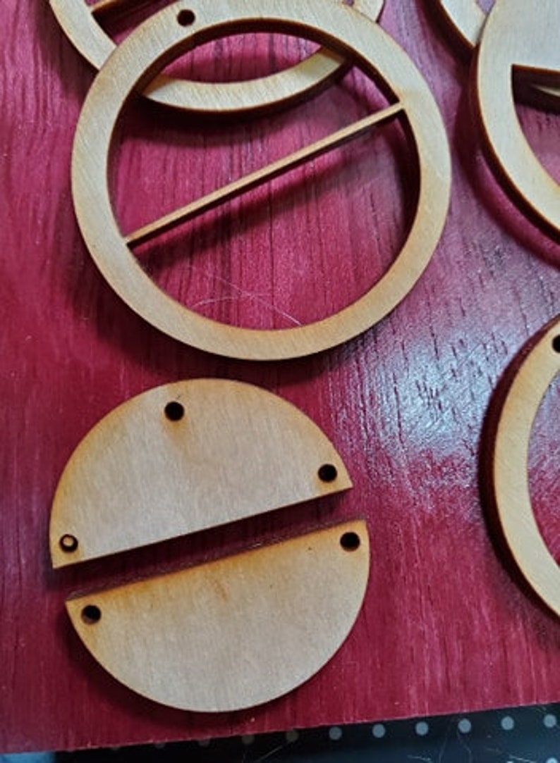 Digital File Download for Laser Cut Wood Circles Bundle Inlay Etsy